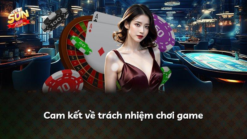 Cam kết về trách nhiệm chơi game