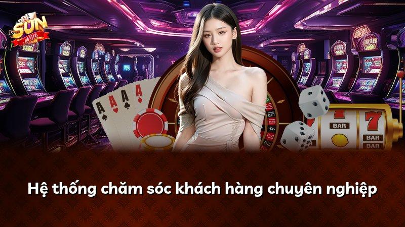 Hệ thống chăm sóc khách hàng chuyên nghiệp
